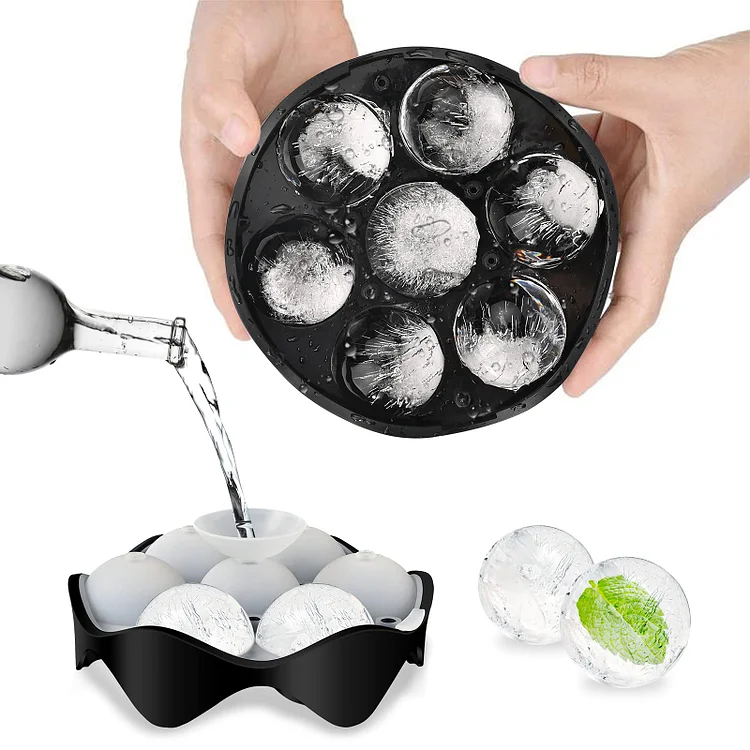 7 Cavity Ice Cubes Maker Form For Ice Ball Ice Molds | 168DEAL