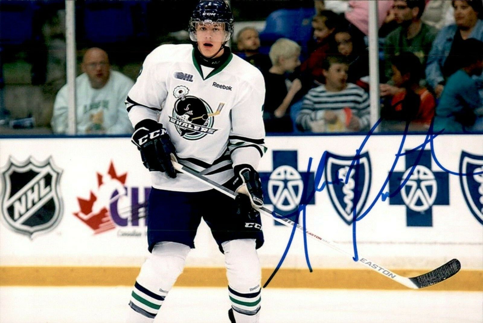 Alex Peters SIGNED autographed 4x6 Photo Poster painting PLYMOUTH WHALERS / DALLAS STARS