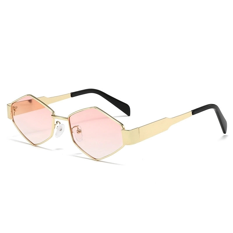 Basic Lady Geometric Ac Polygon Full Frame Glasses