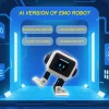 AI Version EMO Desktop Robot ESP32 Master Control Intelligent Interactive Chat Dancing Robot Intelligent Body Kit