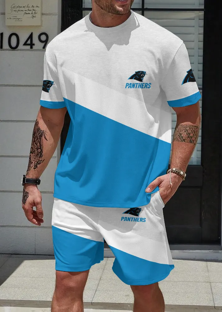 Carolina Panthers Limited Edition Top And Shorts Two-Piece Suits
