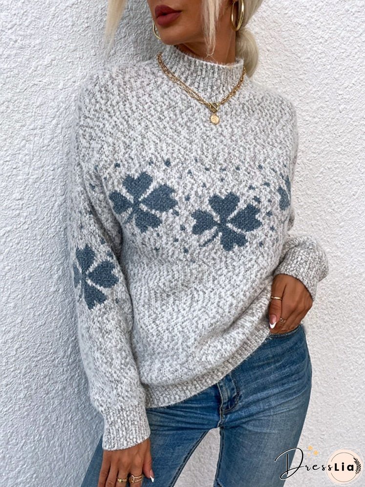 Joskaa Vintage Sweater Woman Jumper Oversize Thick Warm Long Sleeve Pullover Tops Women Sweater Trend Ladies Knitted Sweaters