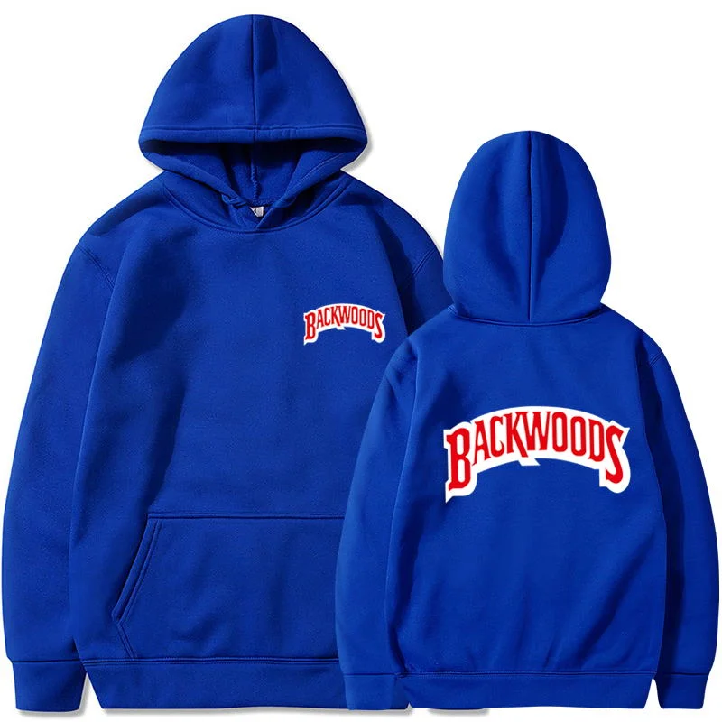 Backwoods Sweatshirt Men Fashion Hip Hop Hoodie Pullover