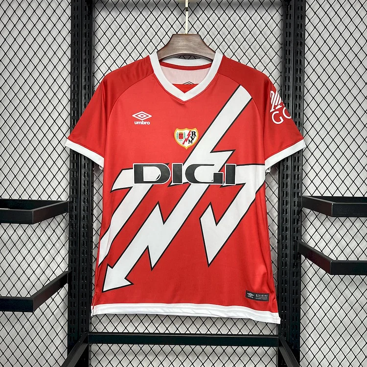 2024-25 Rayo Vallecano Away Football Shirt