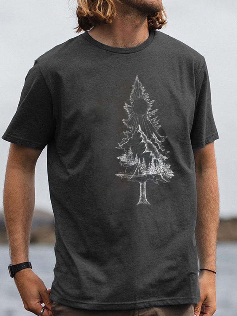 Outdoor Printed Short Sleeve T-Shirt