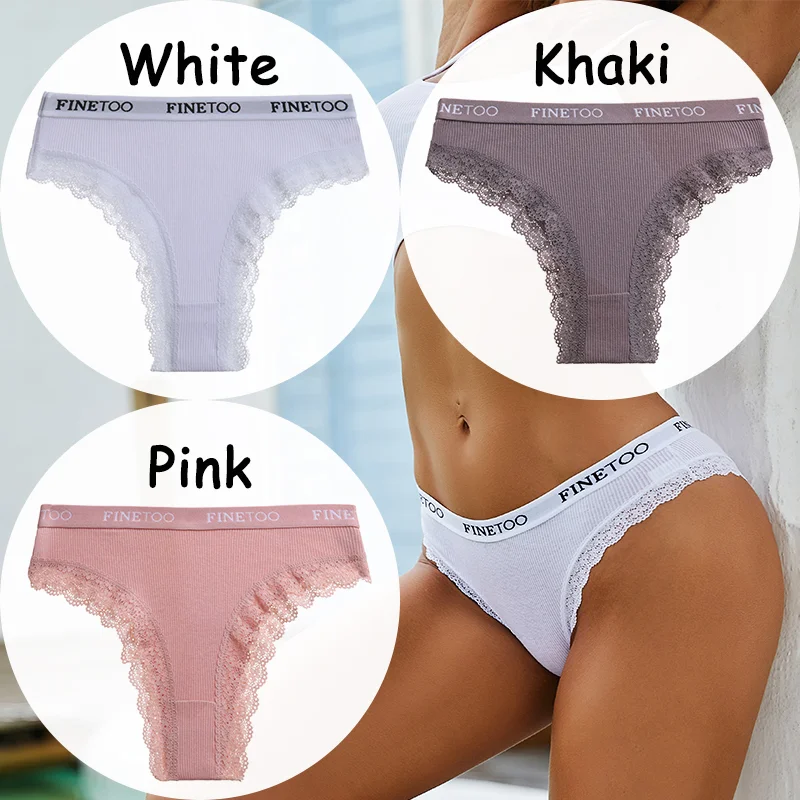 Billionm Lace Panties Women's Underwear Cotton Panties Sexy Lingerie Female Briefs Low-Waist Panty Girl Intimate Underpants