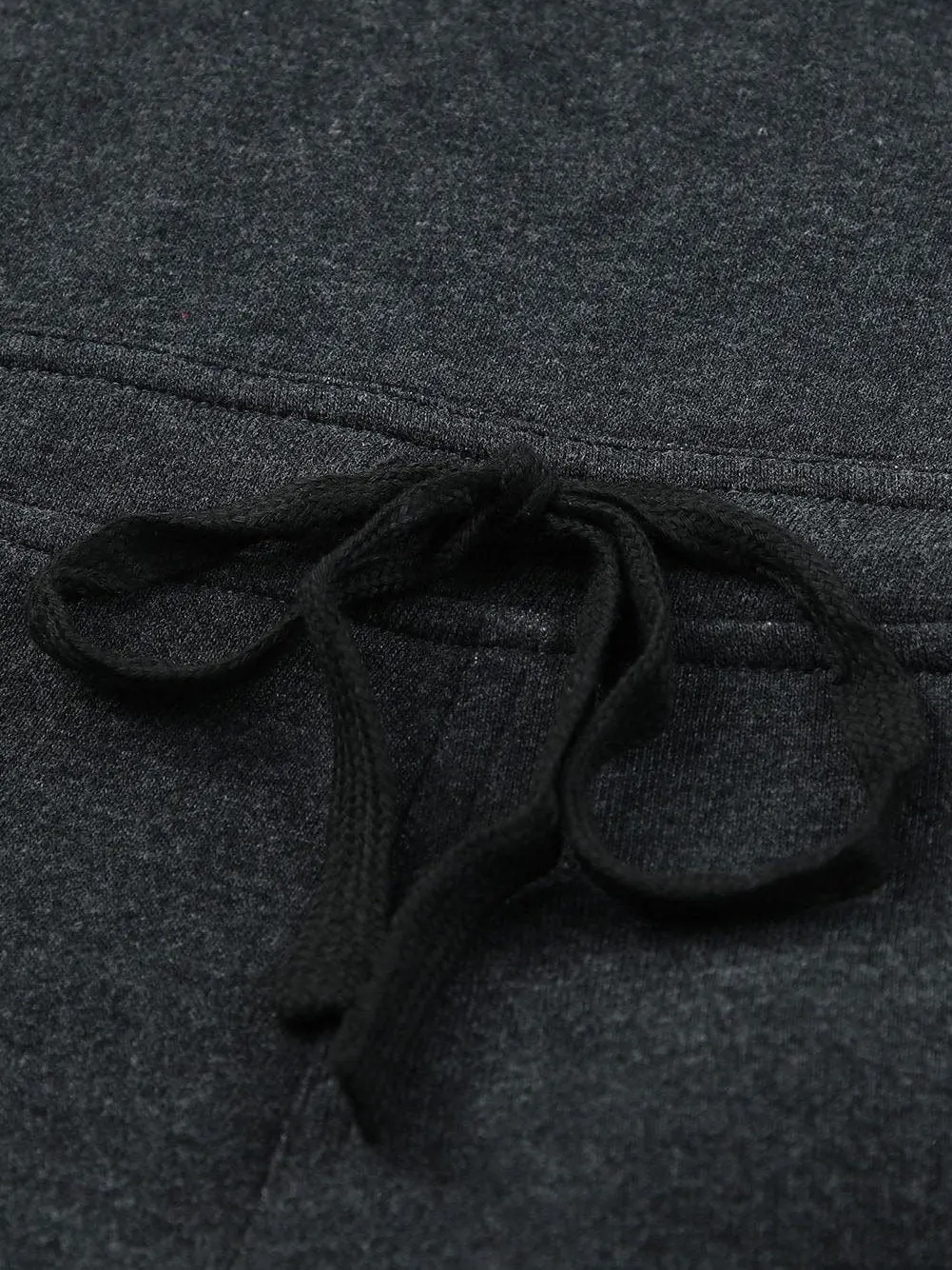 Vintage Gray Washed Drawstring Short Dungarees