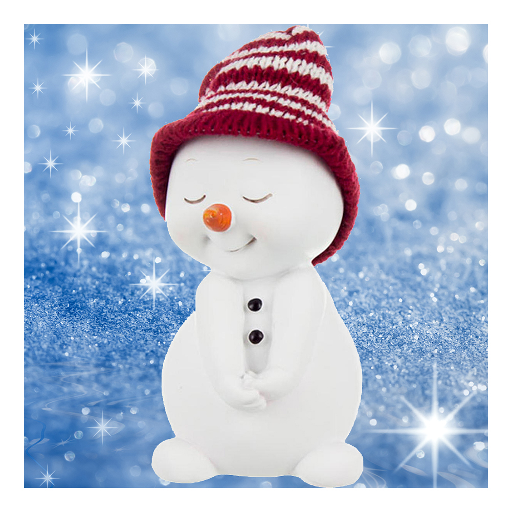 

Red Hat Snowman - Round Drill Diamond Painting - 30*30CM, Round diamond 30*30cm, 501 Original