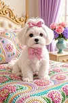 Luxury AB Velvet Diamond Painting Kit - Puppy