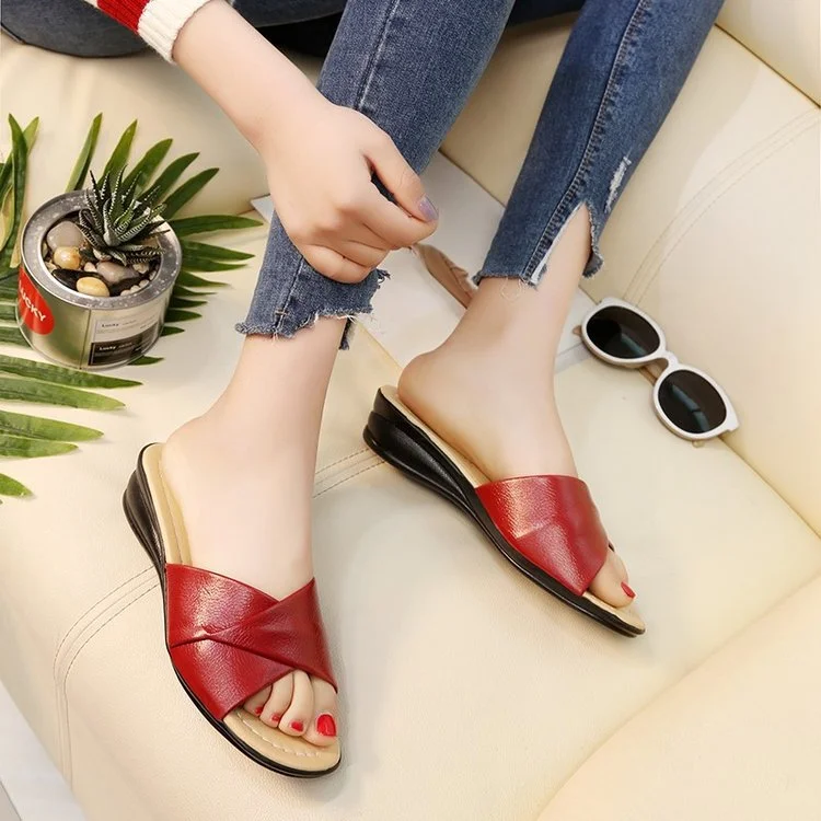 Women's Casual Wedge Slippers