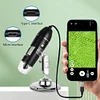 LED Digital Microscope 500X 1000X 1600X LED Magnifier Camera for Mobile Phone PC