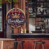 Couronne royale - Plaques rondes en m&eacute;tal(30*30cm)