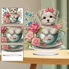 Teacup Puppy - 5D DIY Craft Ornament