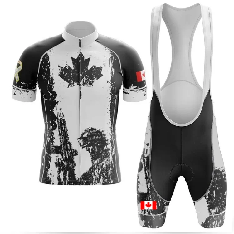 Canada Men's Short Sleeve Cycling Kit