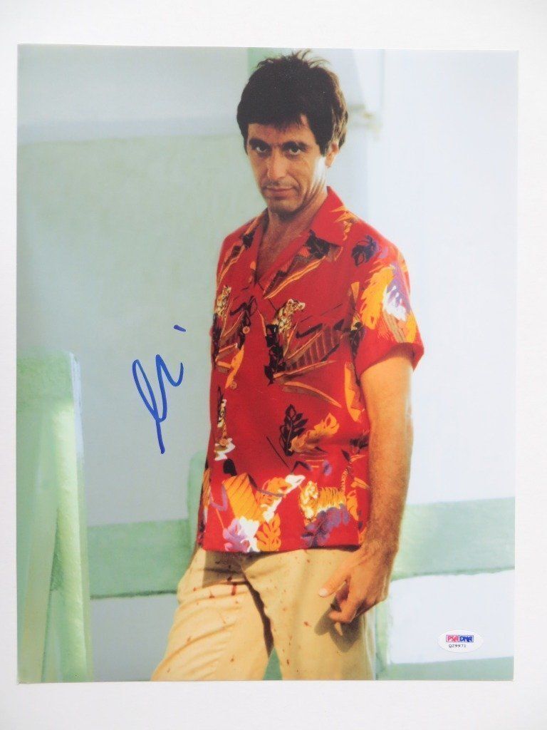 Al Pacino Signed Scarface Authentic Autographed 11x14 Photo Poster painting (PSA/DNA) #Q29971