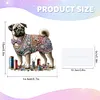Ornement de bureau en diamant de chien de tailleur - per&ccedil;age &agrave; un seul c&ocirc;t&eacute;