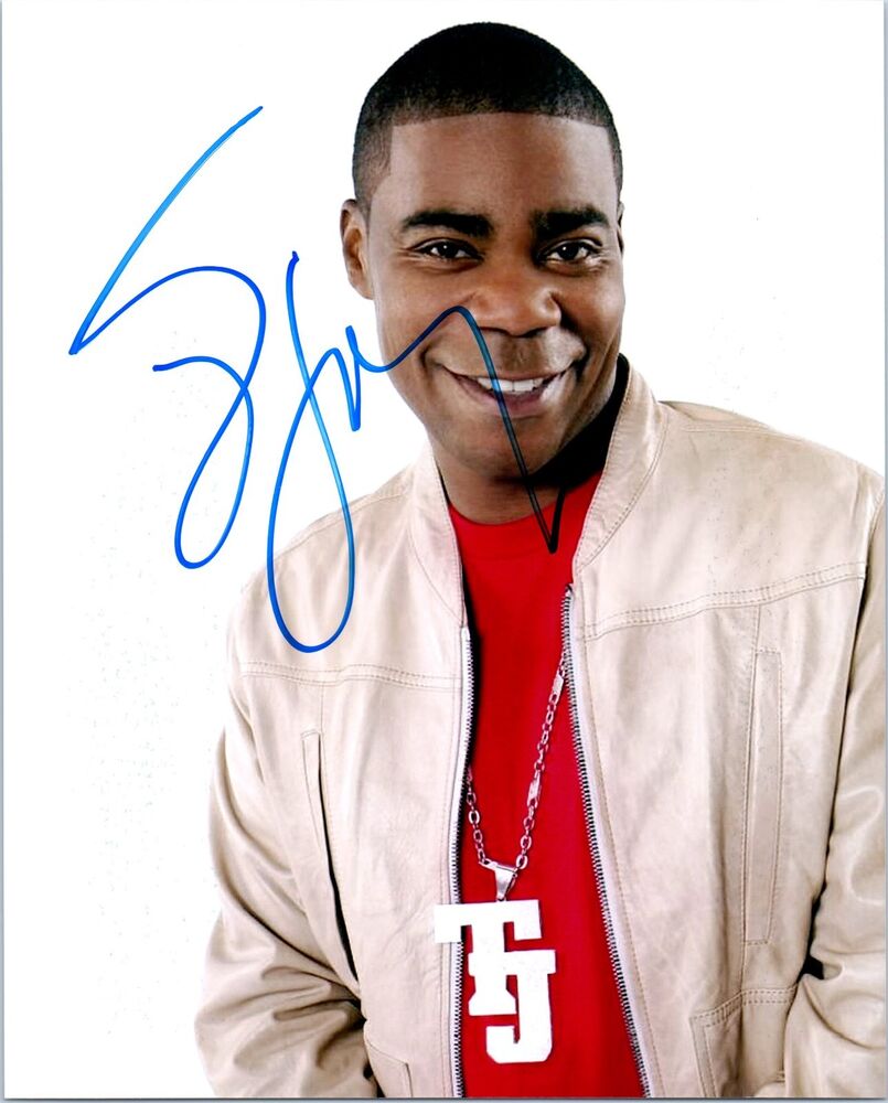 TRACY MORGAN Signed Autographed SATURDAY NIGHT LIVE '30 ROCK' 8X10 Photo Poster painting F