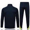 25/26 Real Madrid Teal long zipper Training Jacket Set