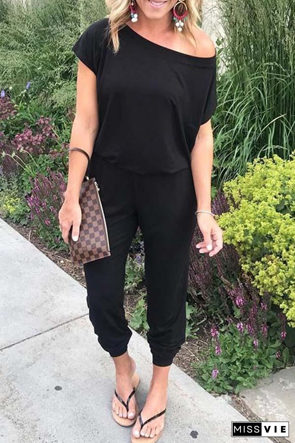 Casual Loose One-piece Jumpsuit P10546