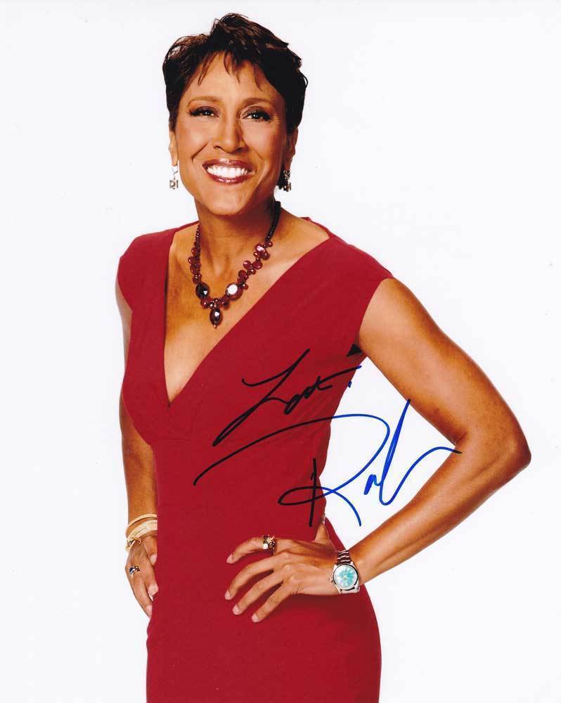 Robin Roberts In-person AUTHENTIC Autographed Photo Poster painting SHA #55278