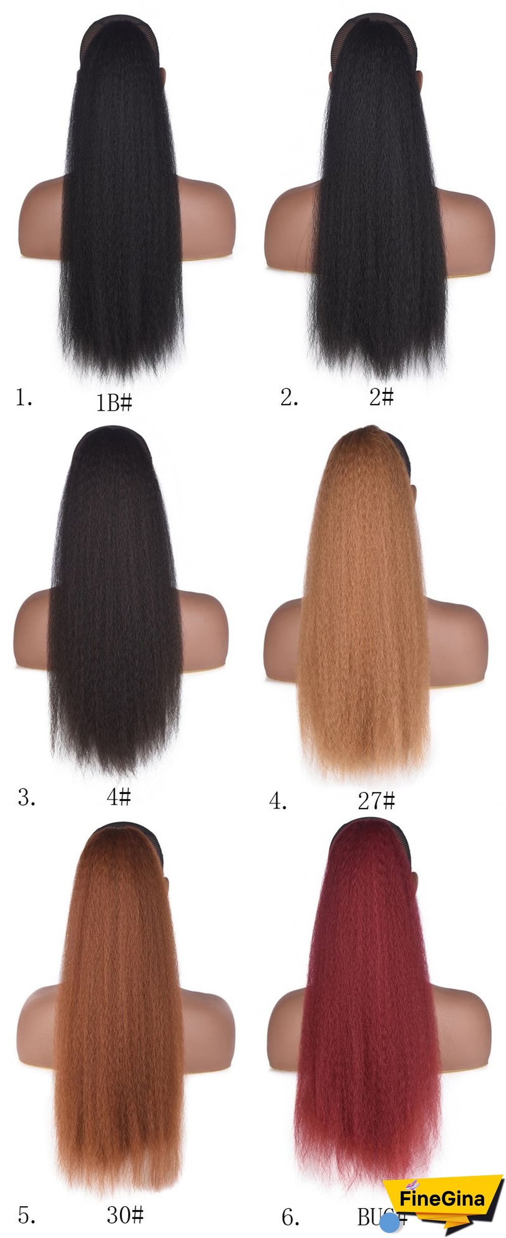 Wig Ponytail Long Curly Ponytail