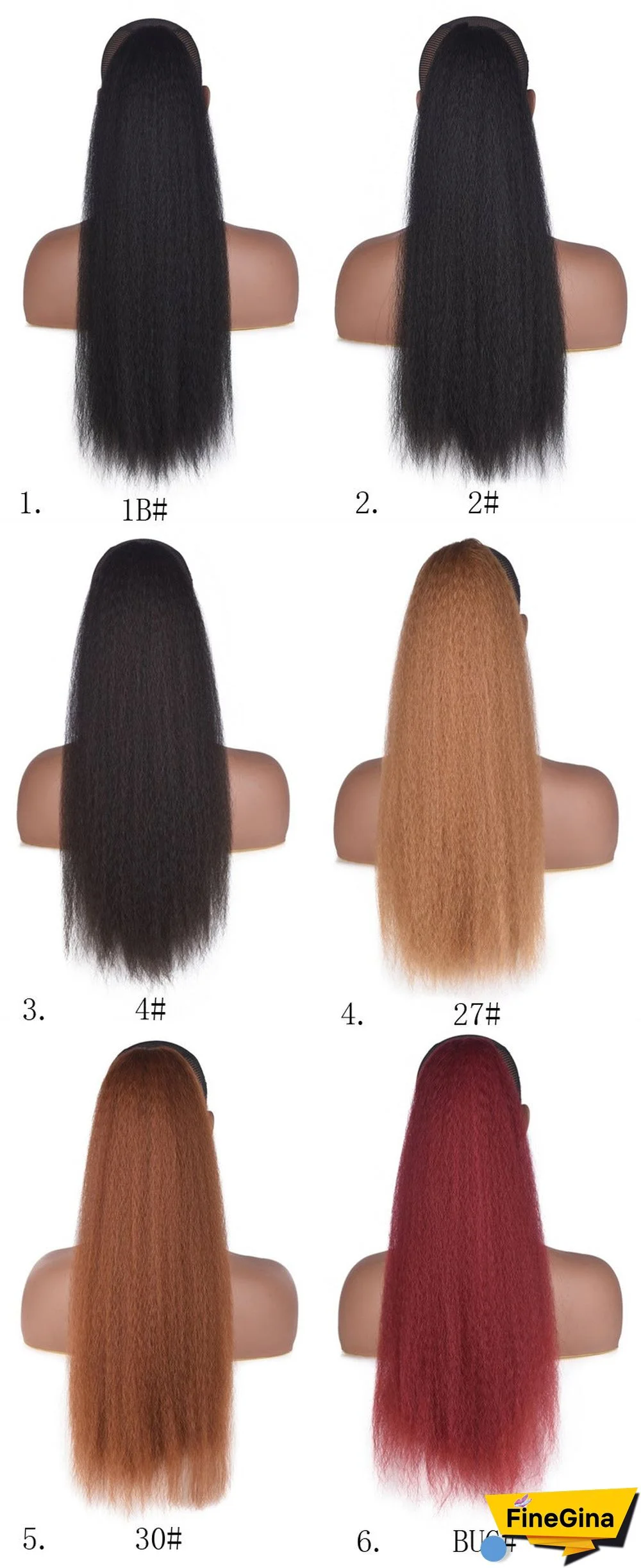 Wig Ponytail Long Curly Ponytail