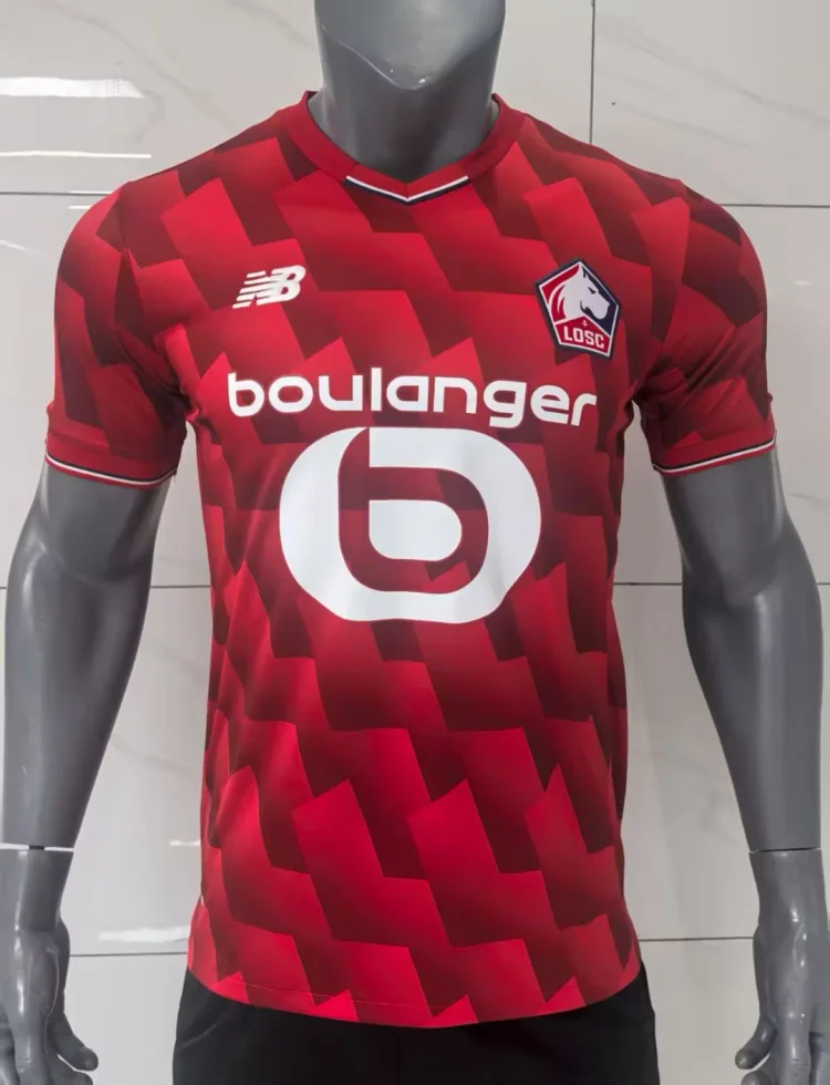 2025-26 New Season-Lille Home Jersey-Fans Edition