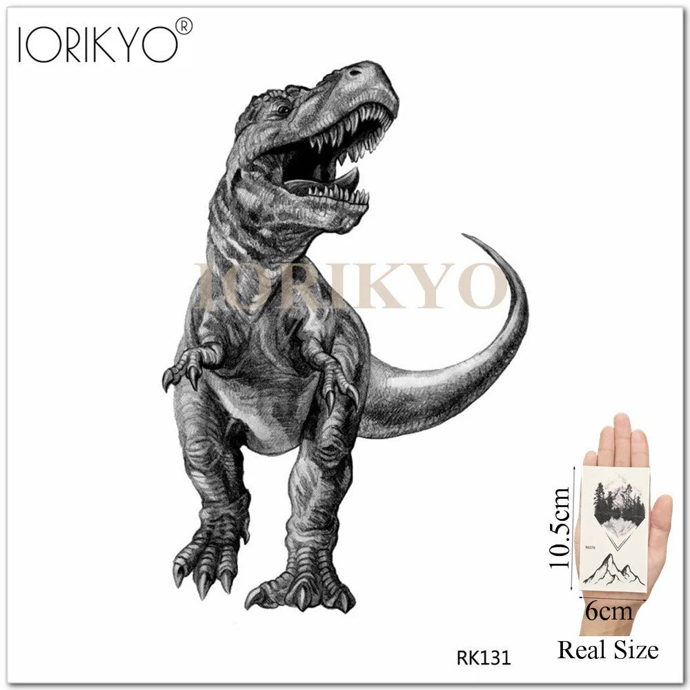 IORIKYO Sexy Watercolor Henna Flower Temporary Tattoo Stickers Women Arm Lotus Waterproof Tatoo Girls Fake Tattoo Small Chest