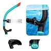 Semi-Dry Snorkel Diving Snorkel Tube One-Way Purge Valve for Snorkeling Swimming
