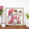 Diamond Painting-DIY Crystal Rhinestone Xmas Snowman