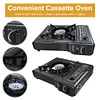 Portable Gas Stove Camping Stove Adjustable Cassette Furnace Camping Accessories