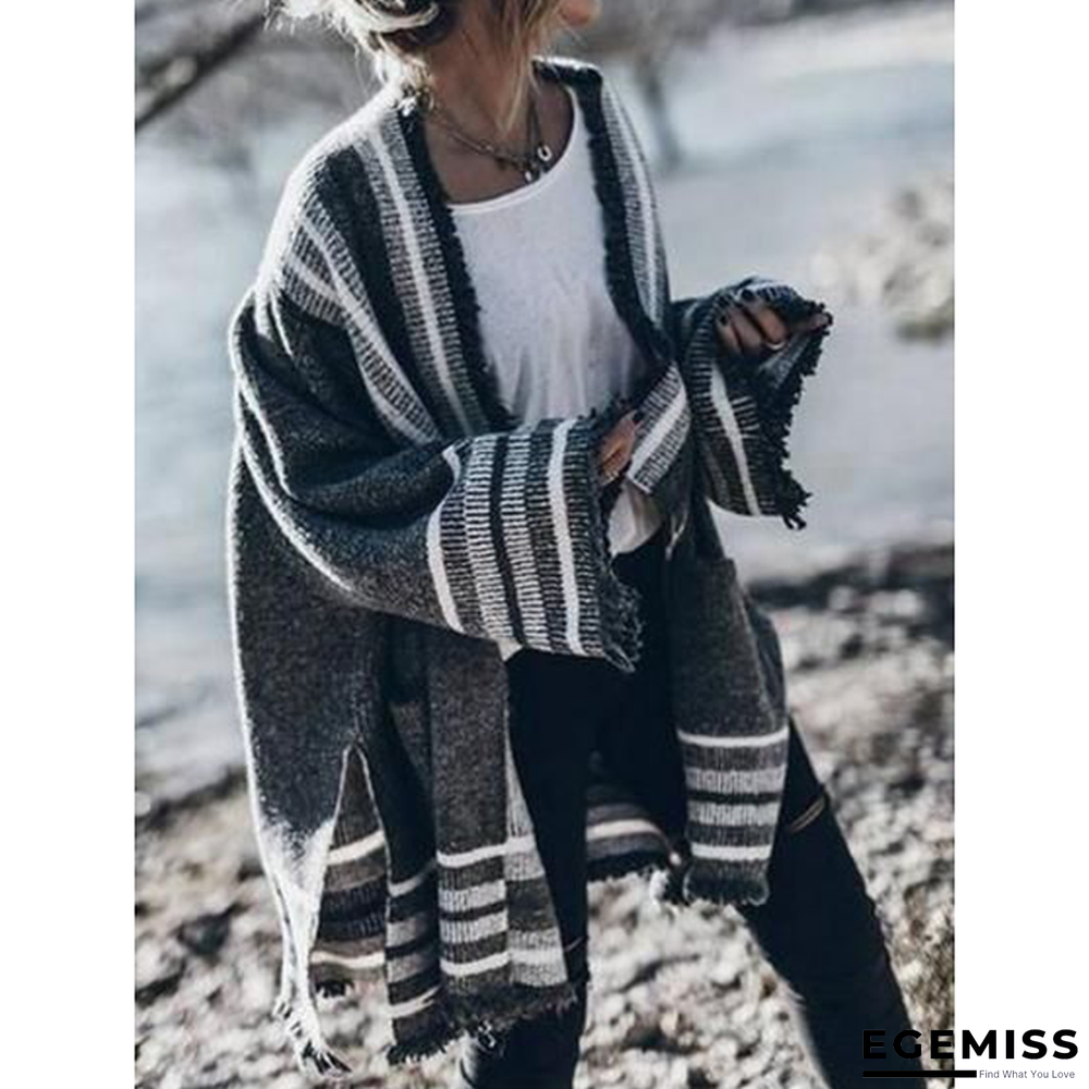 Long Sleeve Knitted Cardigan | EGEMISS