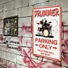 Drummer Parking - Vintage Metal Signs - 20*30cm/30*40cm - Music&Warning