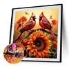 5D DIY Full Square Drill Diamond Painting Sunflower Kit Home Decoration 35x35cm