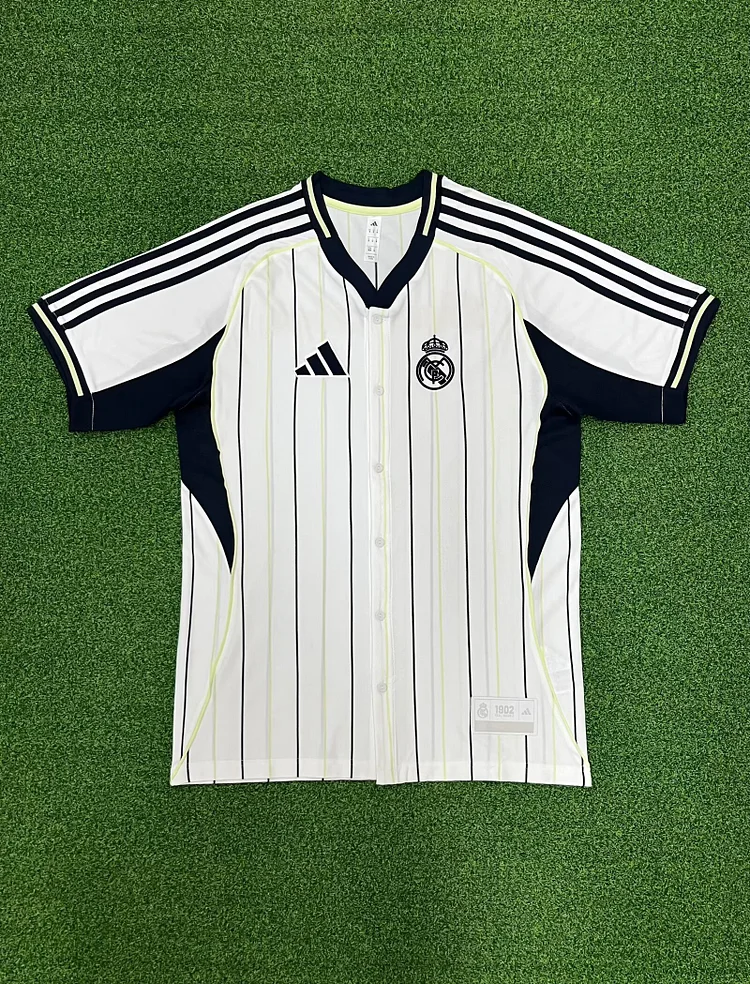 25/26 Real Madrid Baseball Jersey