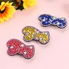3pcs DIY Diamond Painting Hair Clip Rhinestone Love Heart Hairpin Headdress Kit