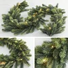 190cm Artificial Hanging Pine Cypress Lighting Rattan Christmas Table Decor