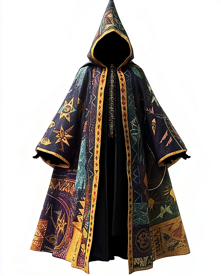 The moon and The stars long wizard cape f9ee