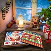 DIY Diamond Painting Wooden Advent Calendar Christmas Countdown Gift Box Kits