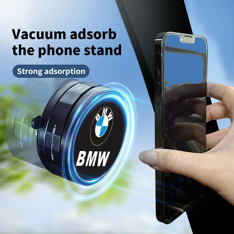 Car phone holder vacuum adsorption magnetic suction car navigation fixed special suction cup