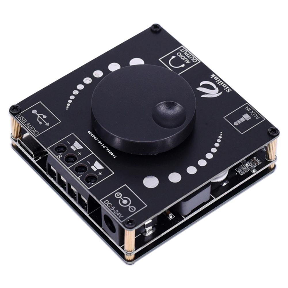

50W+50W HiFi Dual Channel Amplifier Bluetooth-Compatible Stereo Audio Board, 501 Original