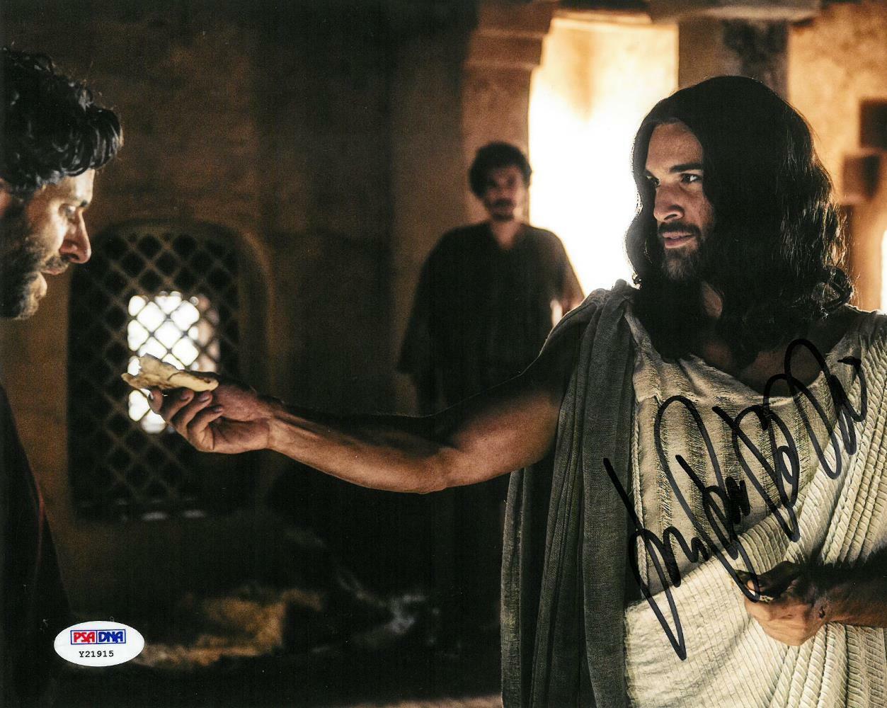 Juan Pablo di Pace Signed A.D. The Bible Continues Auto 8x10 Photo Poster painting PSA #Y21915