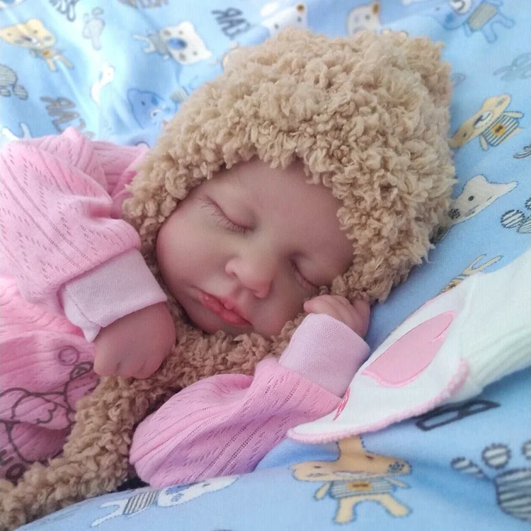  20'' Truly Baby Girl Reborn Doll Toy Gillian with “Heartbeat” and Coos - Reborndollsshop®-Reborndollsshop®