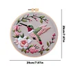 Flower Hummingbird-Embroidery Kit