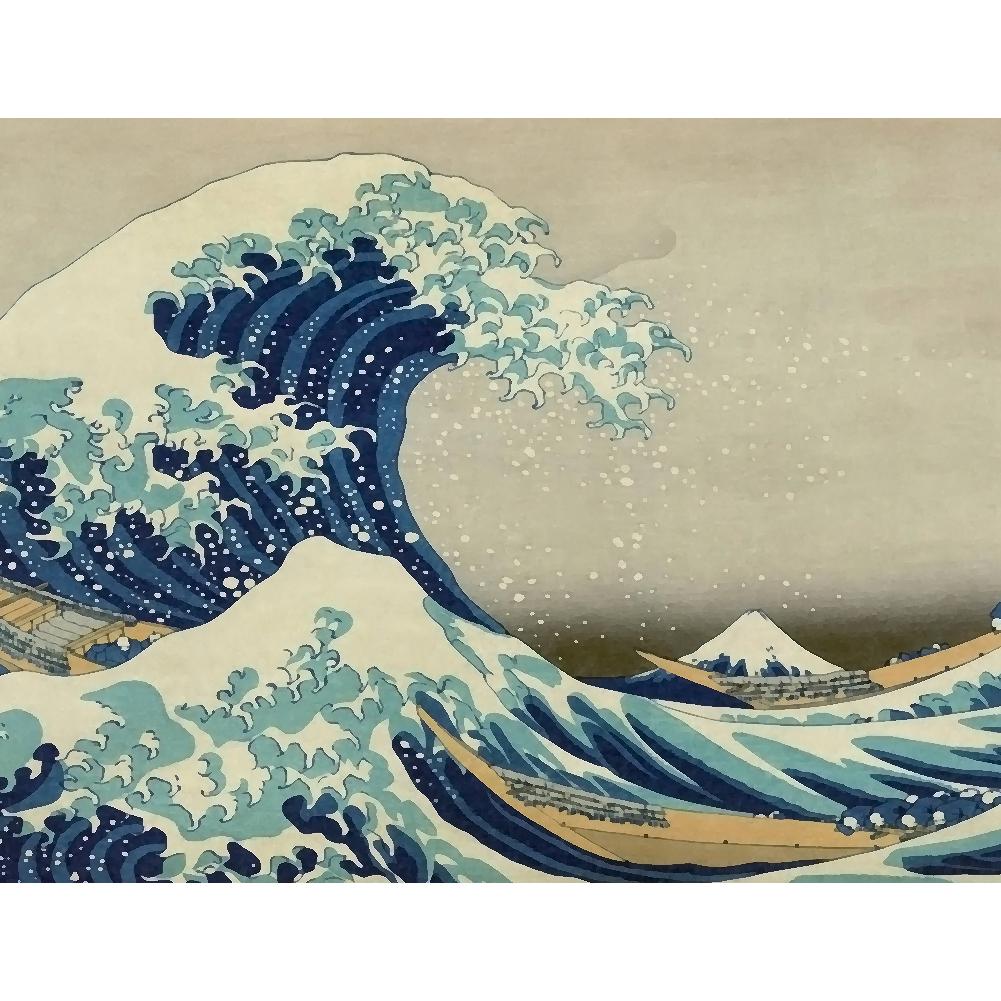

40*50CM Paint By Numbers-Sea Wave, 501 Original