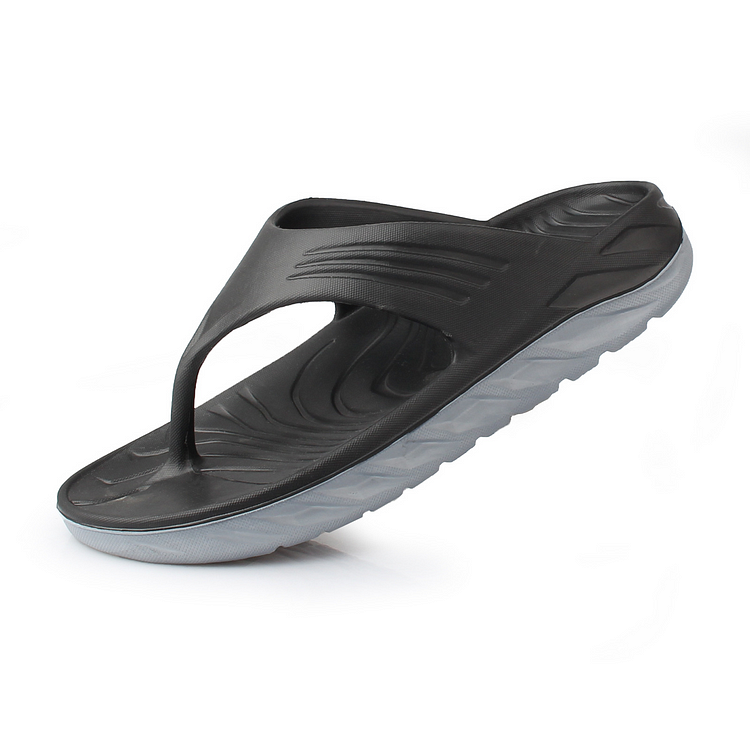 Men's Thick-soled Recovery Flip Flops with Arch Support