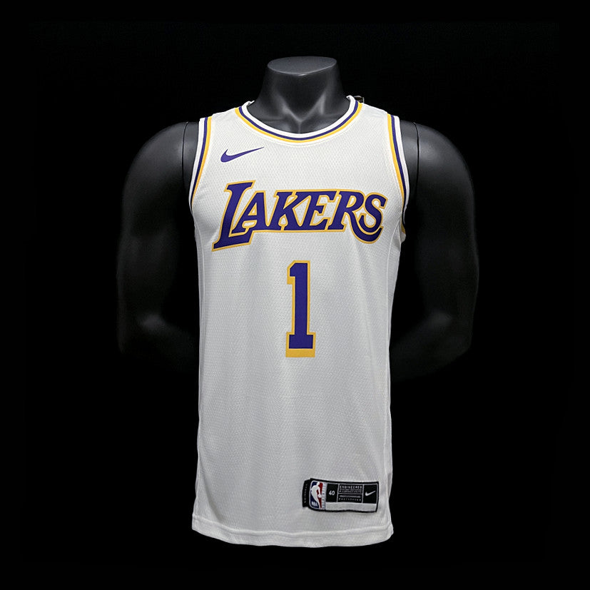 Maillot Los Angeles Lakers RUSSELL 1 NBA Basket Maillot De Fou, site maillot de foot pas cher