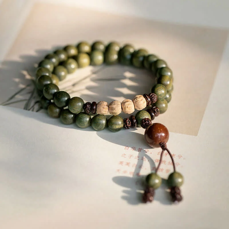 Sandalwood Positive Peace Bracelet