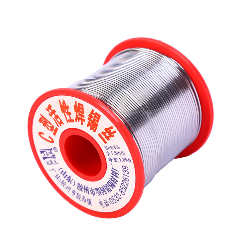 

Desoldering Wires Braid Mechanic Rosin Core Solder Wire Roll, 0.8mm, 501 Original