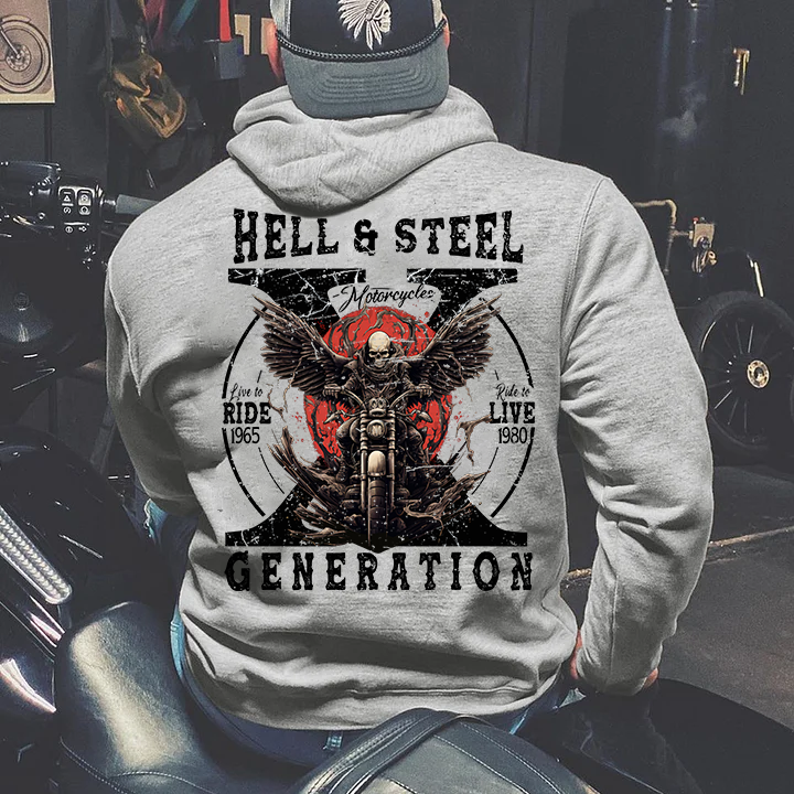 Gen X Ride Live Unisex Sweatshirt Hoodie T-shirt